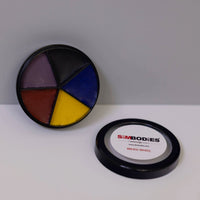 SIMBODIES® Professional Bruise Wheel – Special Effects Trauma Palette