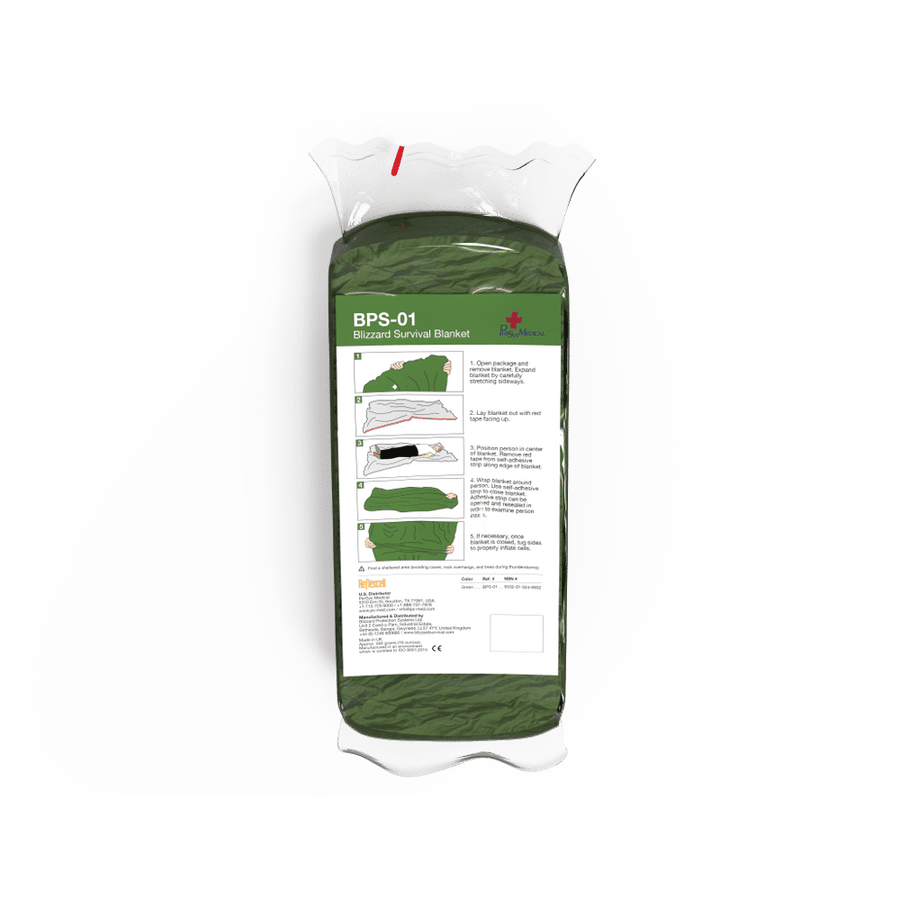 BPS-210 - Blizzard EMS Blanket 230 x 196cm - Green