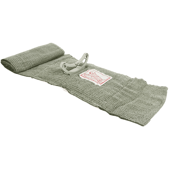 FCP-02 - FirstCare Israeli Military Trauma &amp; Hemorrhage Control Wound Dressing 15 x 18cm - Green