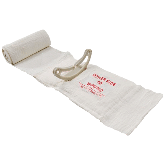 FCP-03 - FirstCare Israeli Civilian Trauma &amp; Hemorrhage Control Wound Dressing 10 x 17cm - White