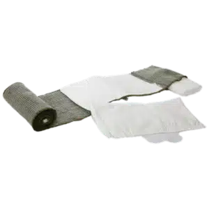 Emergency Trauma Dressing- FirstCare Military Tactical Trauma Treatment Bandage 10 x 17cm (Green)