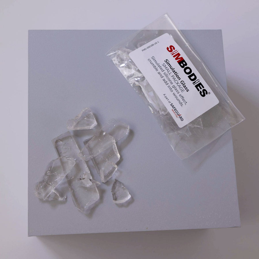 SIMBODIES® SIMGLASS Simulation Glass Fragments - Small Packet